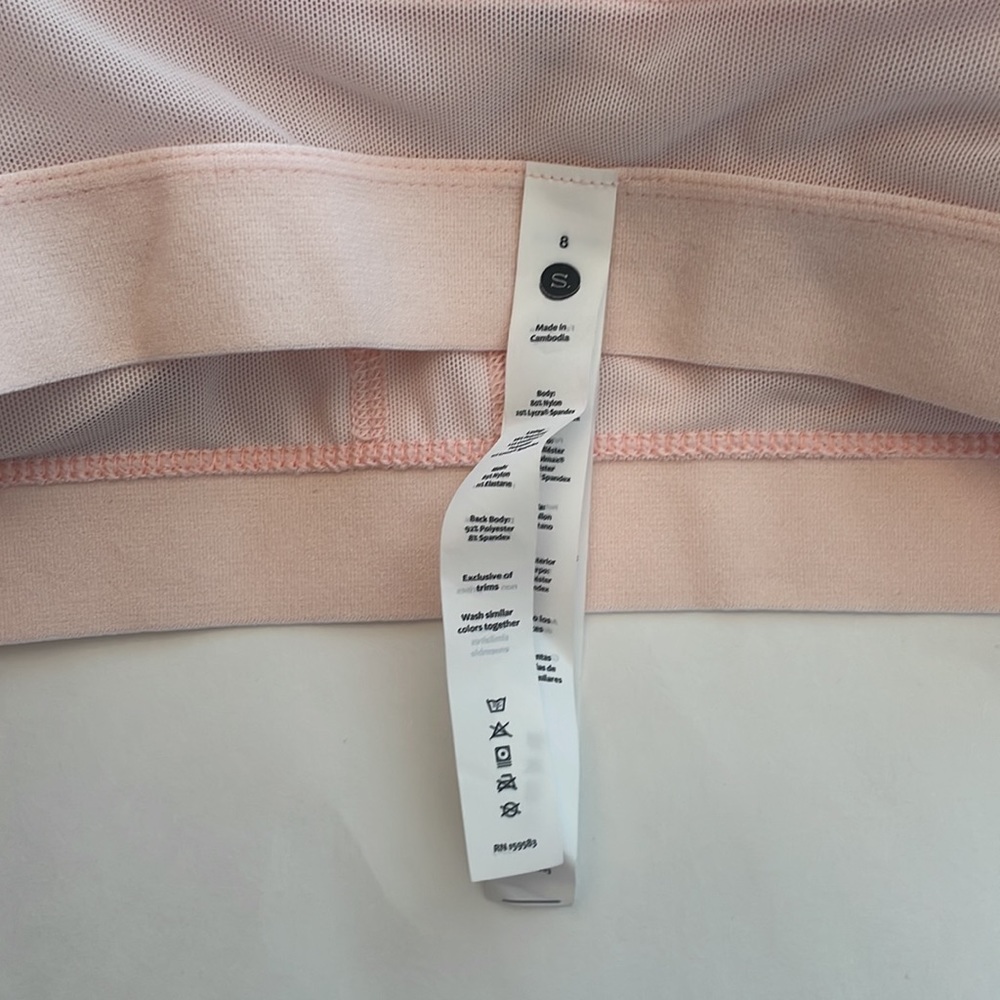 Stori Katy Hearn pink and white redemption shelf tank size 8 - Picture 4 of 4